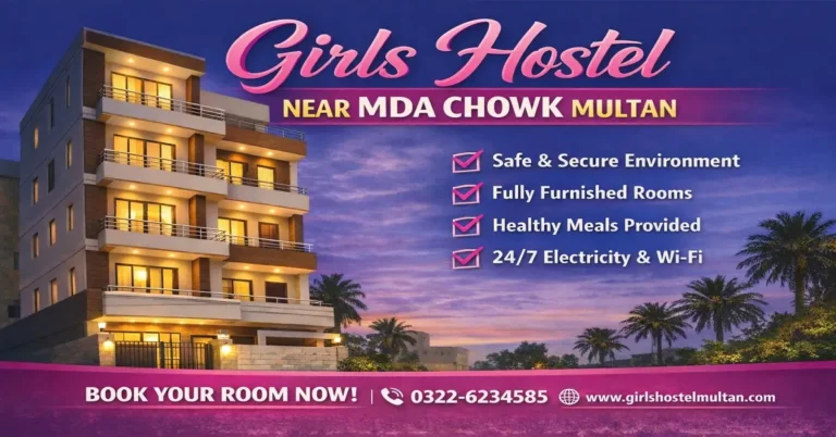 Girls Hostel Near MDA Chowk Multan Girls Hostel Near MDA Chowk Multan