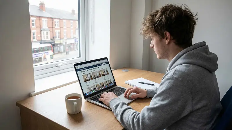 how to find student accommodation Southampton online booking UK
