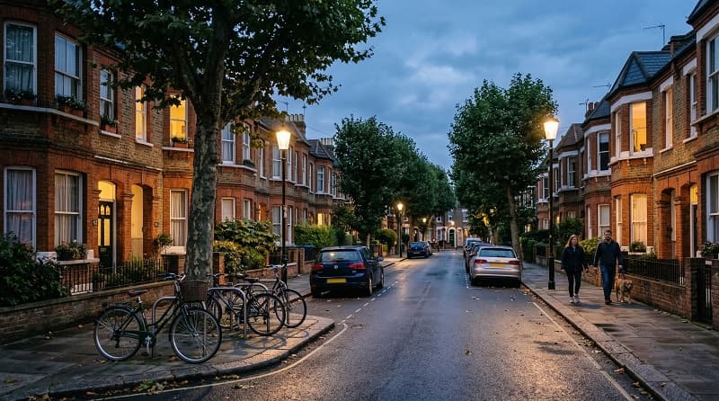 safe residential neighborhood for student housing in London