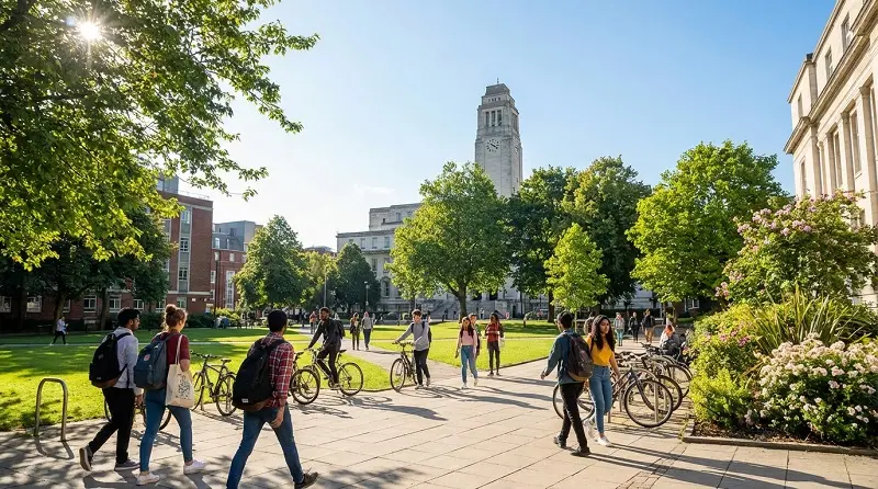 students near university of leeds campus looking for nearby accommodation